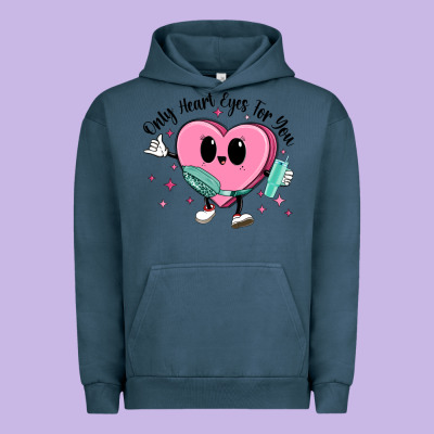 Only Heart Eyes For You Urban Hoodie Designed By Maliassmallbusiness