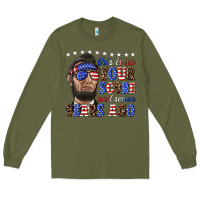 Army Green this is so four score and seven years ago Long Sleeve Tee - texasbilliewilder