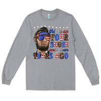 Heather Grey this is so four score and seven years ago Long Sleeve Tee - texasbilliewilder