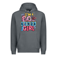 Rock i'm a 80's kinda girl Premium Hoodie - MaliasSmallBusiness