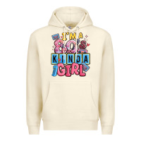 Sandshell i'm a 80's kinda girl Premium Hoodie - MaliasSmallBusiness