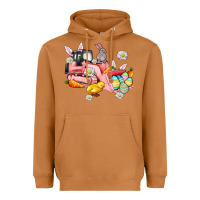 Meerkat easter excavator Heavyweight Hoodie - AdoDesignShop