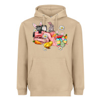 Mushroom easter excavator Heavyweight Hoodie - AdoDesignShop