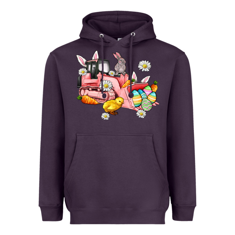 Easter Excavator Heavyweight Hoodie by AdoDesignShop | Teevron