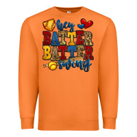 Carrot hey batter batter swing softball Premium Sweatshirt - Jasminsmagicworld