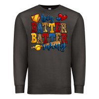 Smoke hey batter batter swing softball Premium Sweatshirt - Jasminsmagicworld
