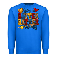 True Royal hey batter batter swing softball Premium Sweatshirt - Jasminsmagicworld
