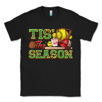 Black tis' the season softball Classic Tee - Zillion Design Studio