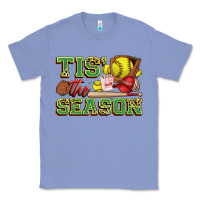 Colony Blue tis' the season softball Classic Tee - Zillion Design Studio