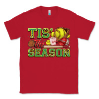 Red tis' the season softball Classic Tee - Zillion Design Studio