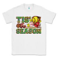 White tis' the season softball Classic Tee - Zillion Design Studio