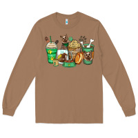 Toasted Coconut yorkshire terrier coffee cups Long Sleeve Tee - Zillion Design Studio