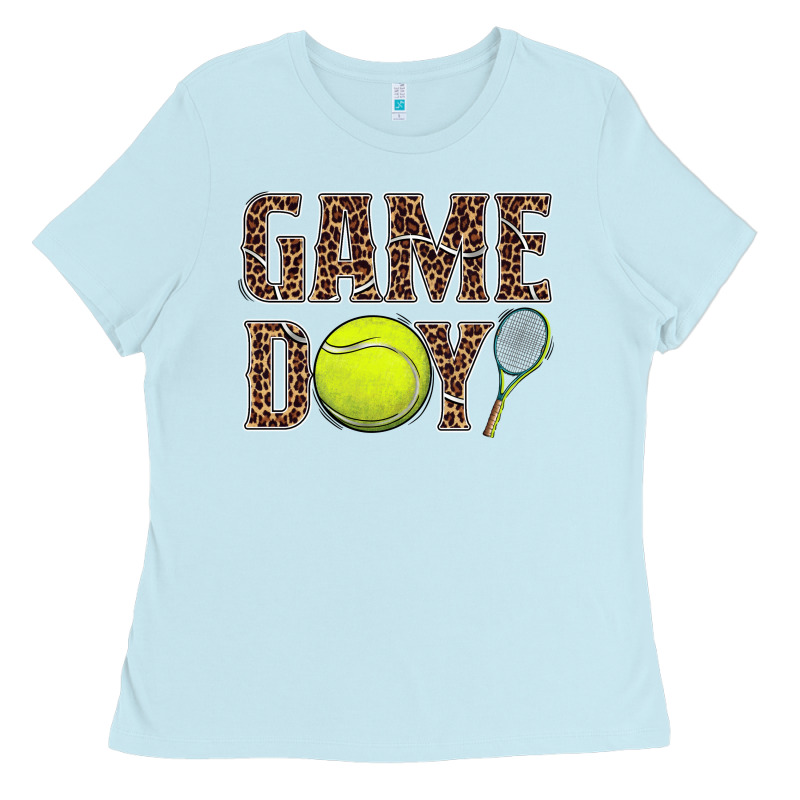 Tennis Game Day Ladies Tee by BarkalooDesign | Teevron