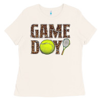 Bone tennis game day Ladies Tee - BarkalooDesign