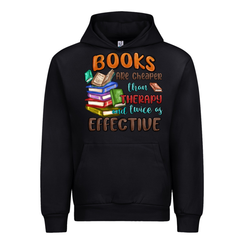 Books Are Cheaper Than Therapy Urban Hoodie by MaliasSmallBusiness | Teevron