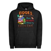 Pigment Black books are cheaper than therapy Urban Hoodie - MaliasSmallBusiness