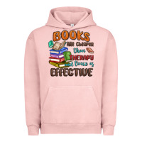 Pigment Salmon books are cheaper than therapy Urban Hoodie - MaliasSmallBusiness