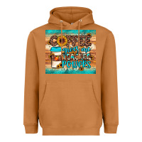 Meerkat coffee gives me teacher powers Heavyweight Hoodie - JahusDesignShop