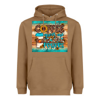 Toasted Coconut coffee gives me teacher powers Heavyweight Hoodie - JahusDesignShop