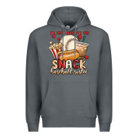 Rock i'm just here for the snack baseball sister Premium Hoodie - MaliasSmallBusiness