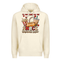 Sandshell i'm just here for the snack baseball sister Premium Hoodie - MaliasSmallBusiness