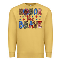 Honor The Brave Premium Sweatshirt | Teevron
