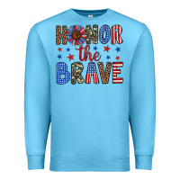 Ocean Blue honor the brave Premium Sweatshirt - Artiststas