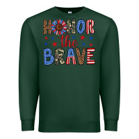 Sports Green honor the brave Premium Sweatshirt - Artiststas