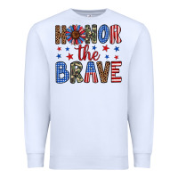 White honor the brave Premium Sweatshirt - Artiststas