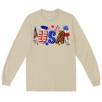 Mushroom usa 4th of july Long Sleeve Tee - texasbilliewilder