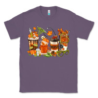 Lavender fall nurse coffee cups Classic Tee - texasbilliewilder