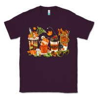 Plum fall nurse coffee cups Classic Tee - texasbilliewilder
