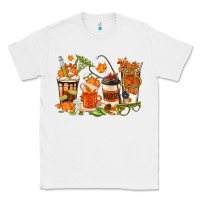 White fall nurse coffee cups Classic Tee - texasbilliewilder