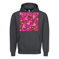 Smoke Breast Cancer with Ribbon and Butterfly Zipper Hoodie - texasbilliewilder