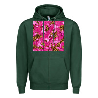 Sports Green Breast Cancer with Ribbon and Butterfly Zipper Hoodie - texasbilliewilder