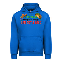 Cobalt i cant make everyone happy i an not a taco Urban Hoodie - MaliasSmallBusiness