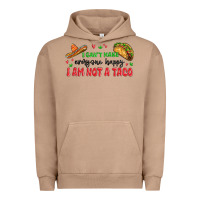 Pigment Burro i cant make everyone happy i an not a taco Urban Hoodie - MaliasSmallBusiness