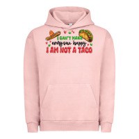 Pigment Salmon i cant make everyone happy i an not a taco Urban Hoodie - MaliasSmallBusiness