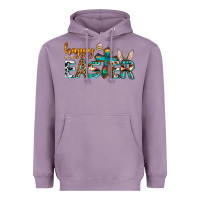 Lavender western happy easter Heavyweight Hoodie - AdoDesignShop