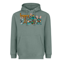 Sage western happy easter Heavyweight Hoodie - AdoDesignShop
