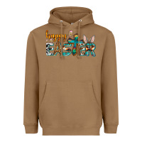 Toasted Coconut western happy easter Heavyweight Hoodie - AdoDesignShop