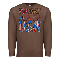 Chestnut hooray for the usa Premium Sweatshirt - Artiststas