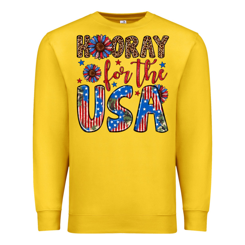 Hooray For The Usa Premium Sweatshirt by Artiststas | Teevron