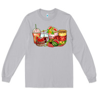 Moon Dust watermelon farm fresh coffee cups Long Sleeve Tee - Zillion Design Studio