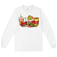 White watermelon farm fresh coffee cups Long Sleeve Tee - Zillion Design Studio