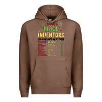Chestnut black inventors black history Premium Hoodie - MaliasSmallBusiness