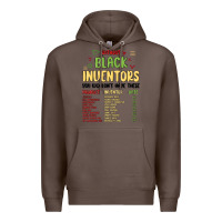 Coffee black inventors black history Premium Hoodie - MaliasSmallBusiness