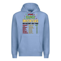 Colony Blue black inventors black history Premium Hoodie - MaliasSmallBusiness