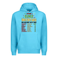 Ocean Blue black inventors black history Premium Hoodie - MaliasSmallBusiness