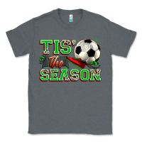 Charcoal Heather tis' the season soccer Classic Tee - Zillion Design Studio